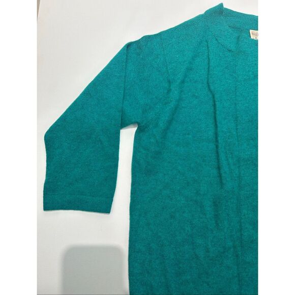 Vtg Ballantyne Of Peebles 100% Cashmere Cardigan Sweater Scotland - Picture 2 of 7